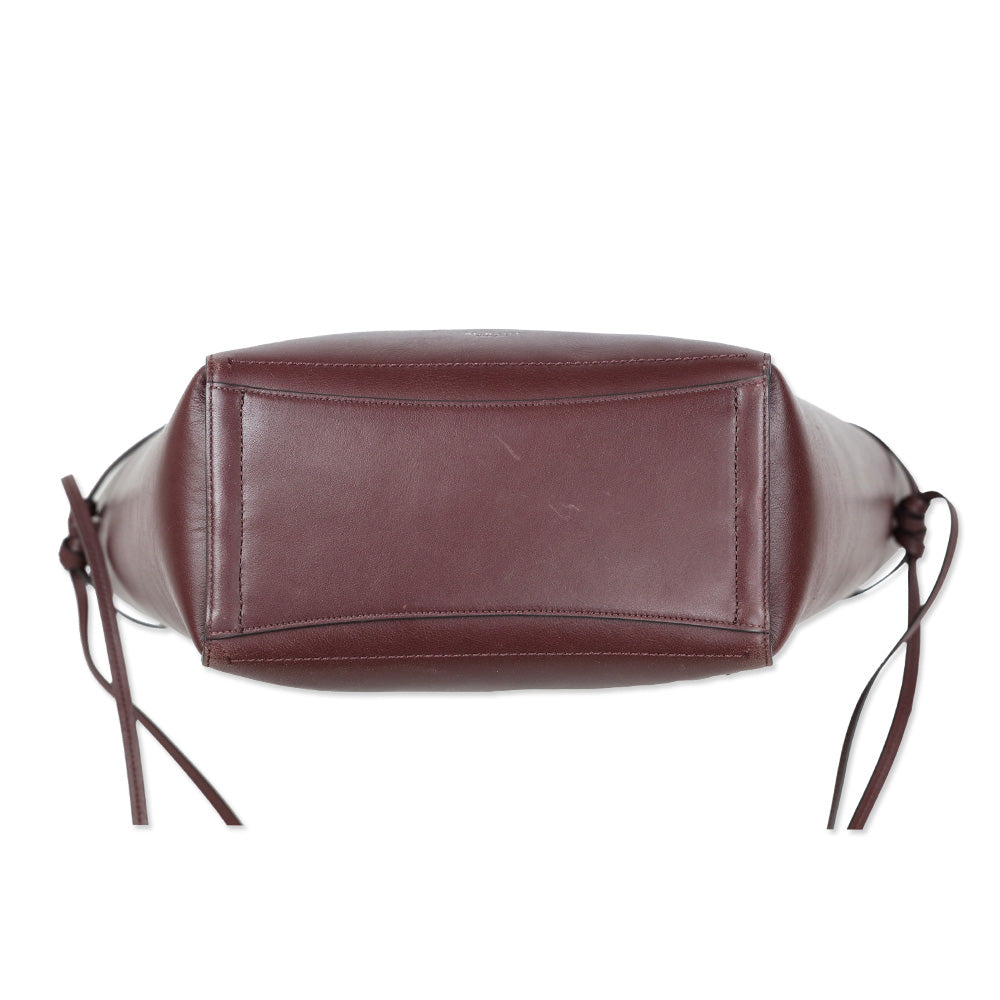 Mulberry Black Cherry Refined Flat Calf Leather Clovelly Tote