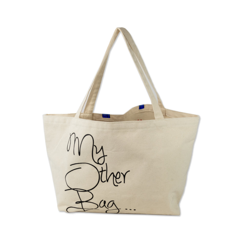 My Other Bag Printed Canvas Tote