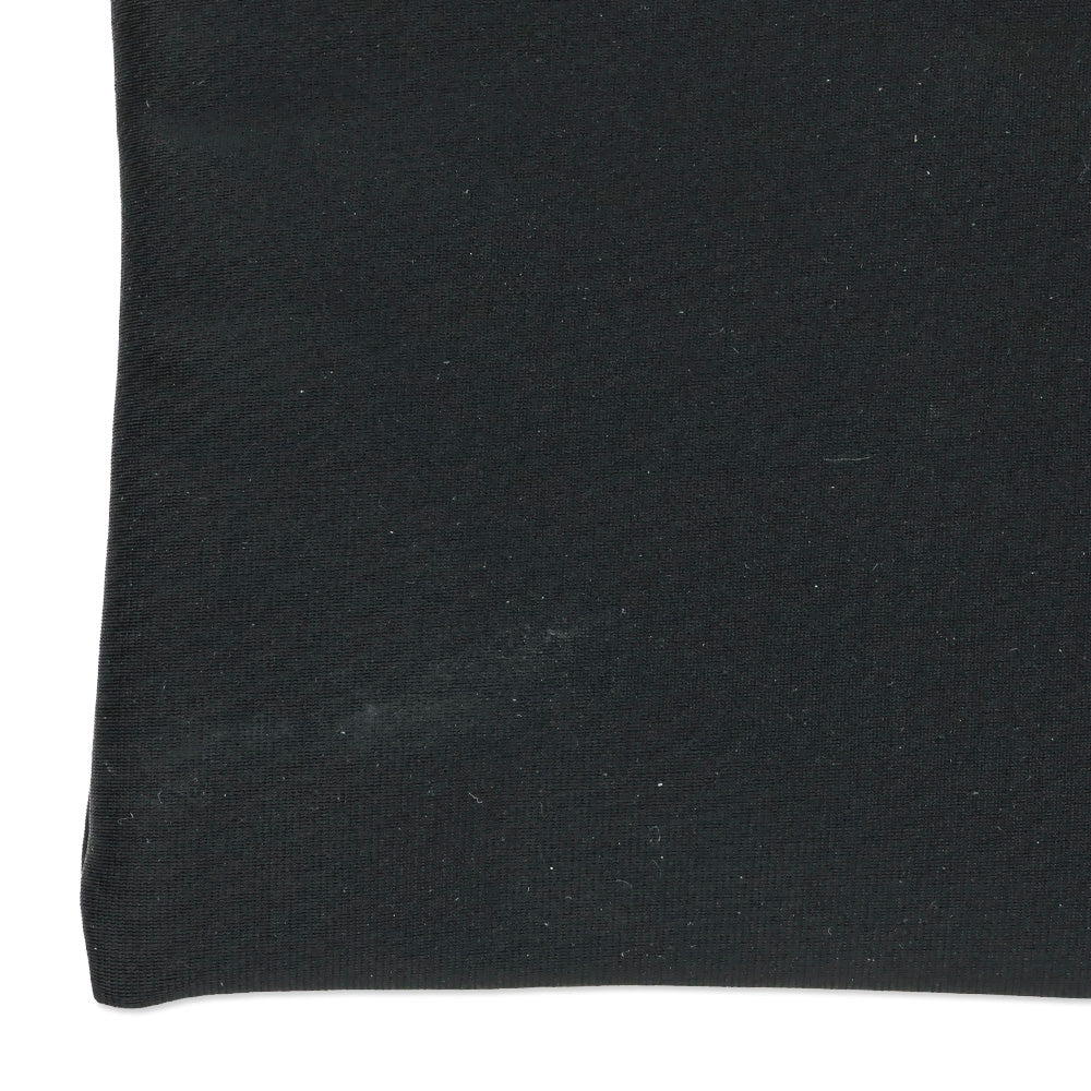 Naghedi Black Onyx Woven Neoprene St. Barths Petit Tote