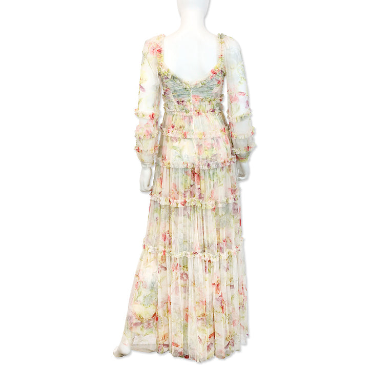 Needle & Thread Moonshine/Pink Iris Bloom Gown