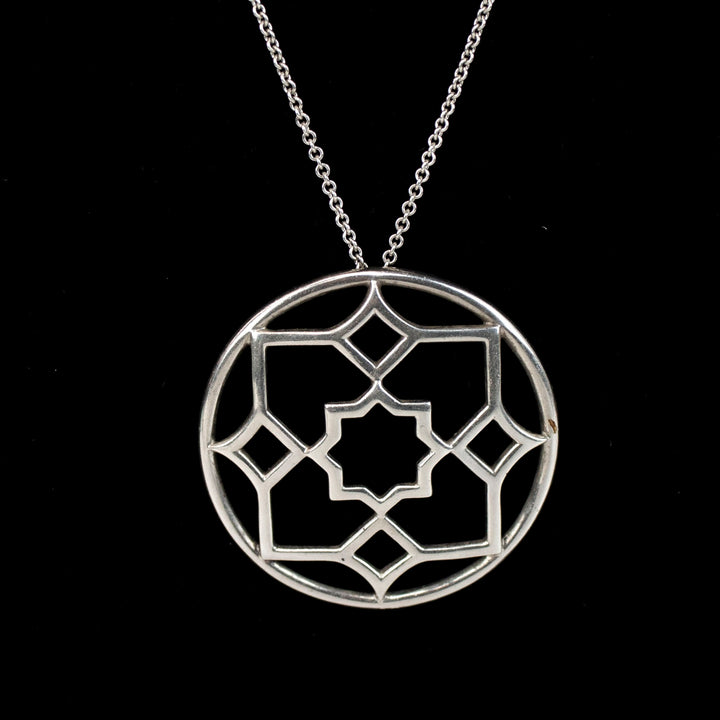 Tiffany & Co. Sterling Silver Marrakesh Pendant Necklace
