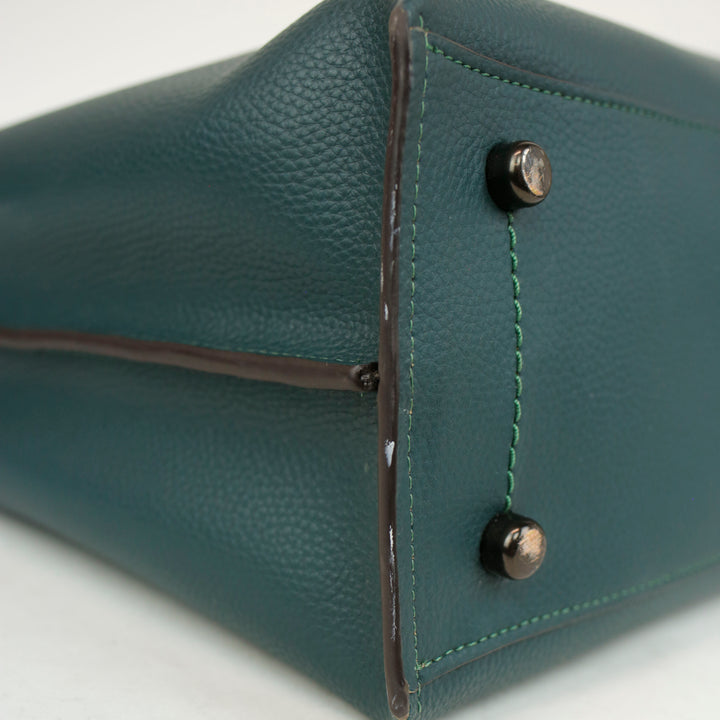 Coach Green Leather Willow Tote
