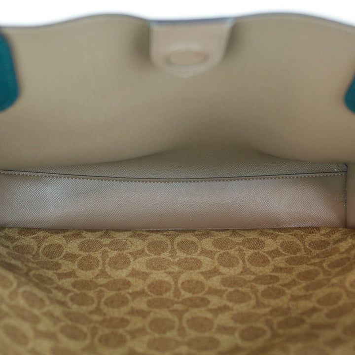 Coach Green Leather Willow Tote