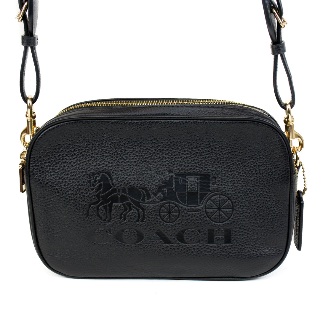 Coach Black Leather Camera Bag