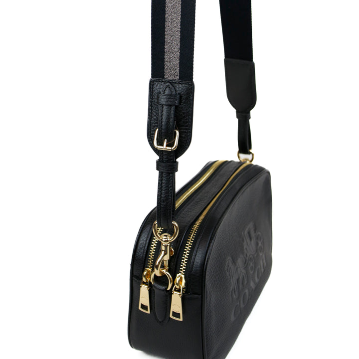 Coach Black Leather Camera Bag