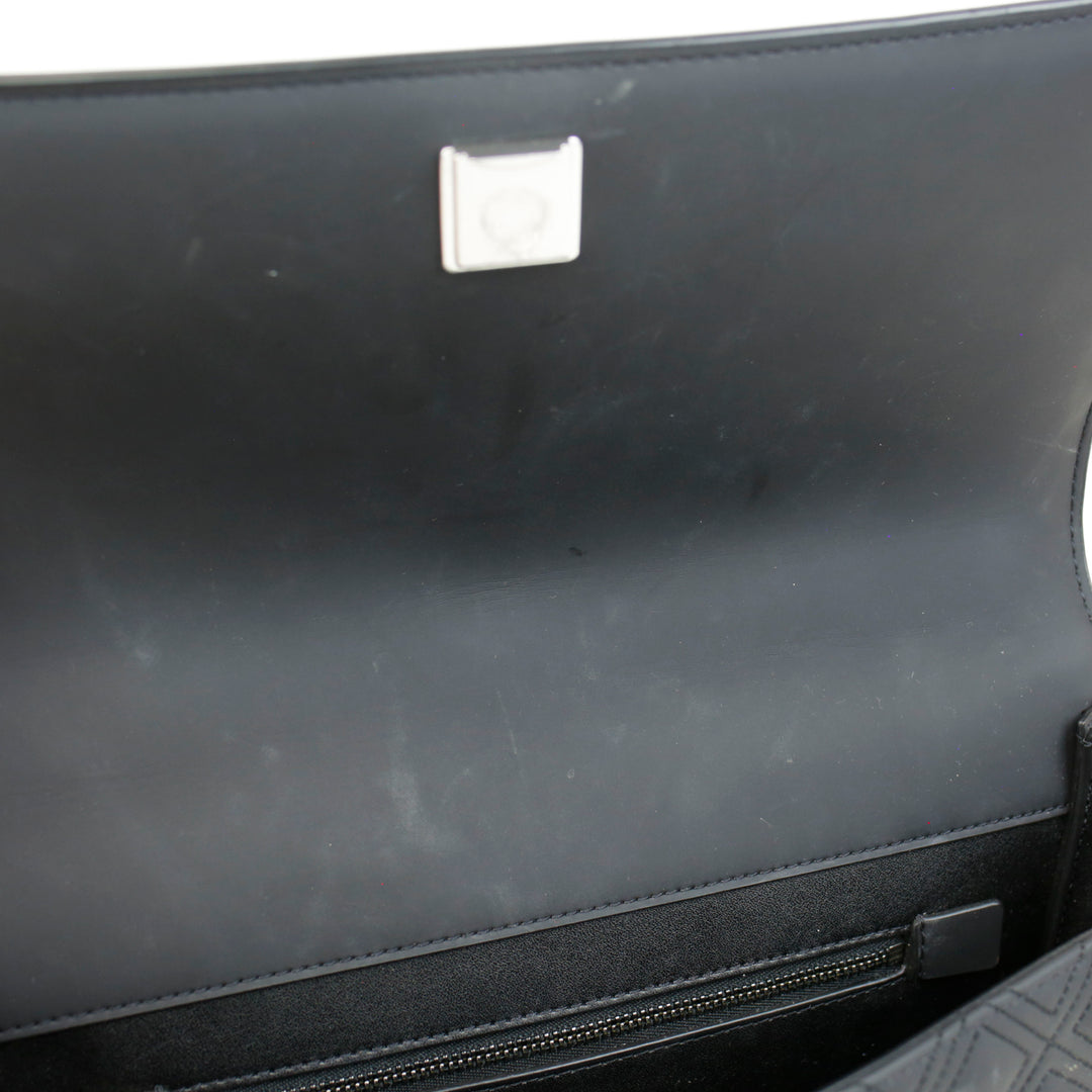 Tory Burch Matte Black Fleming Crossbody Bag