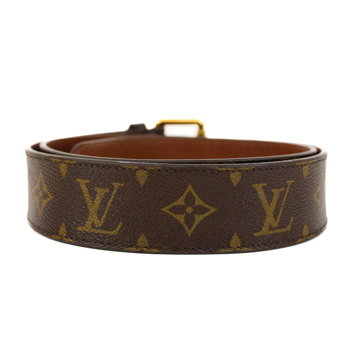 Louis Vuitton Monogram Coated Canvas Belt