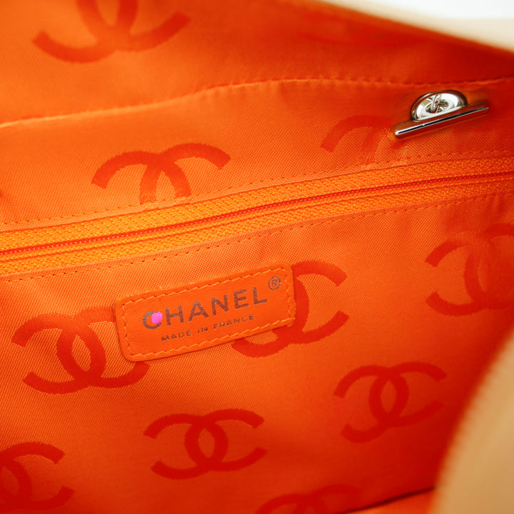 Chanel Nude Medium Ligne Cambon Bowler Bag
