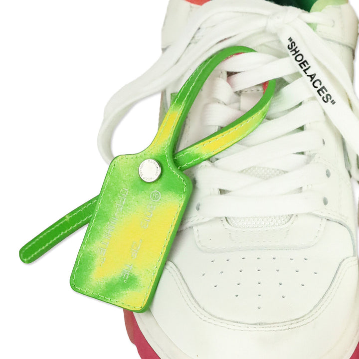 OFF-WHITE White Multicolor Out Of Office OOO "For Walking" Low Top Sneakers