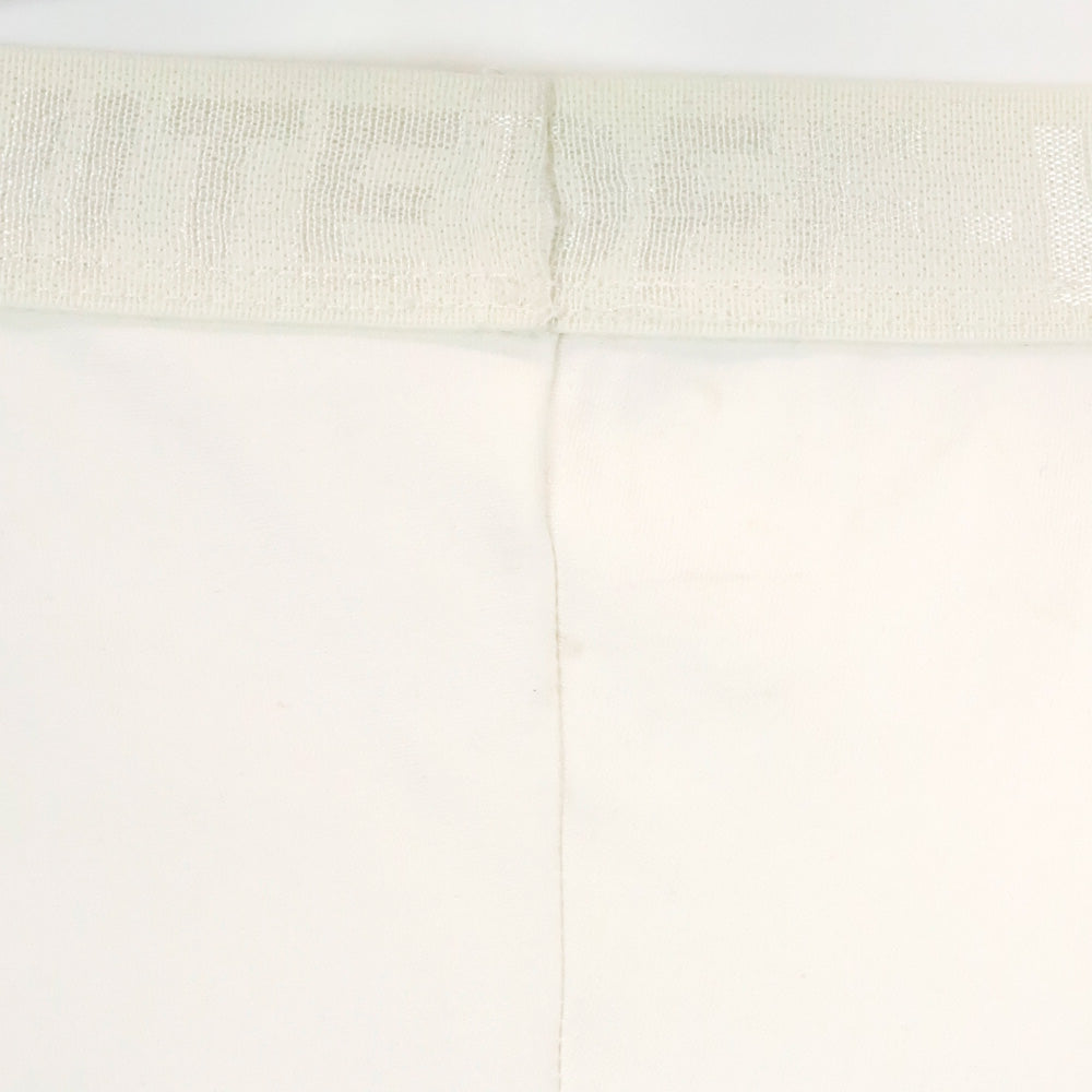 Off-White White Swans Logo Print Sporty Midi Skirt