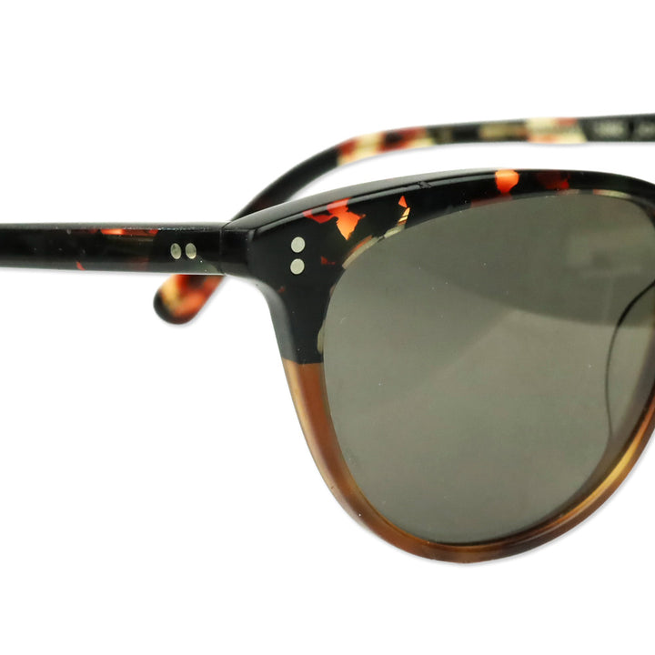 Oliver Peoples Brown Tortoiseshell Grey Tinted Jardinette Sun Sunglasses