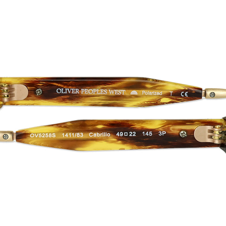 Oliver Peoples West Cabrillo Wayfarer Tinted Sunglasses