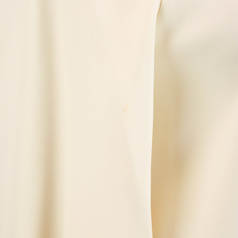 Oscar de la Renta Cream Tulip Sleeve Blouse