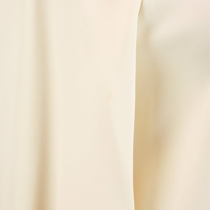 Oscar de la Renta Cream Tulip Sleeve Blouse