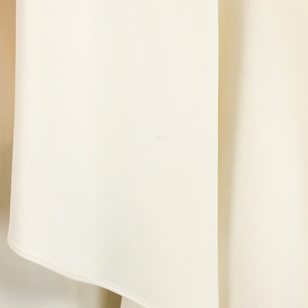 Oscar de la Renta Cream Tulip Sleeve Blouse
