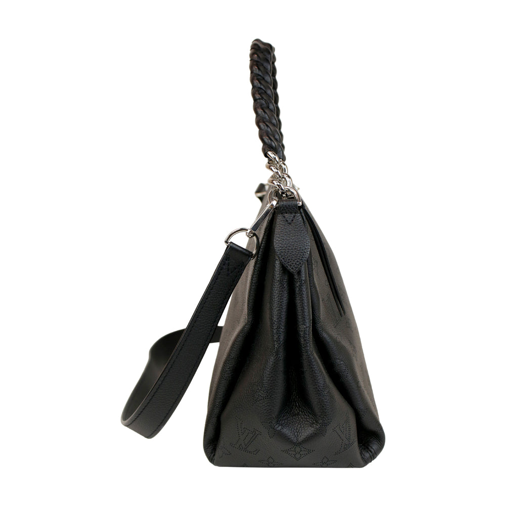 Louis Vuitton Black Mahina Babylone Chain BB Bag