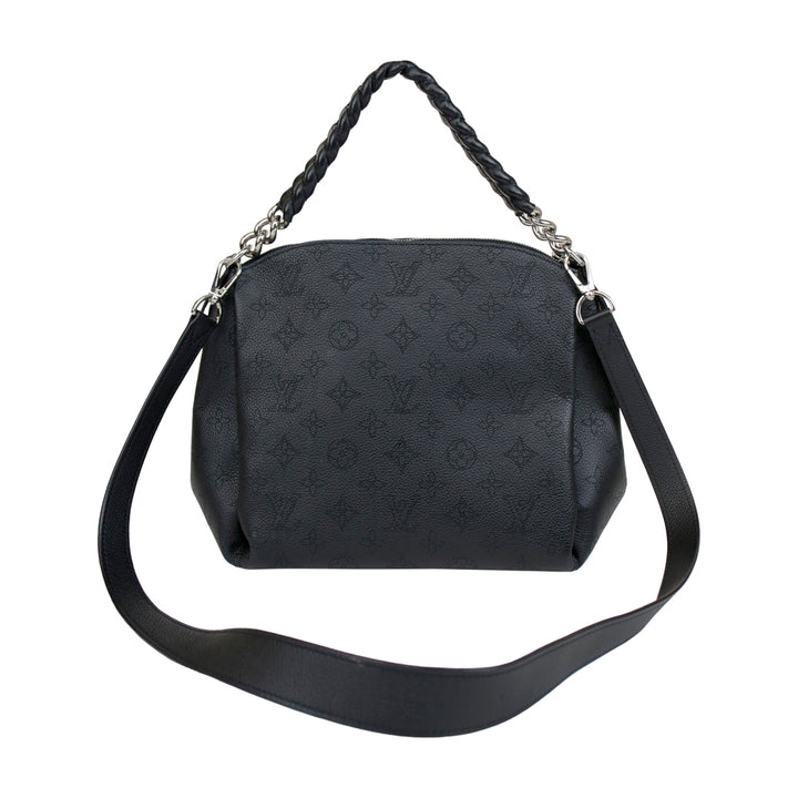 Louis Vuitton Black Mahina Babylone Chain BB Bag