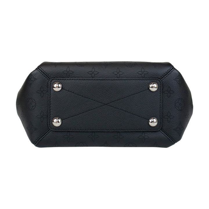 Louis Vuitton Black Mahina Babylone Chain BB Bag