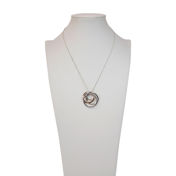 Tiffany & Co. Tiffany 1837 Interlocking Circles Pendant Necklace