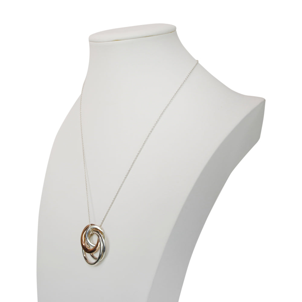 Tiffany & Co. Tiffany 1837 Interlocking Circles Pendant Necklace