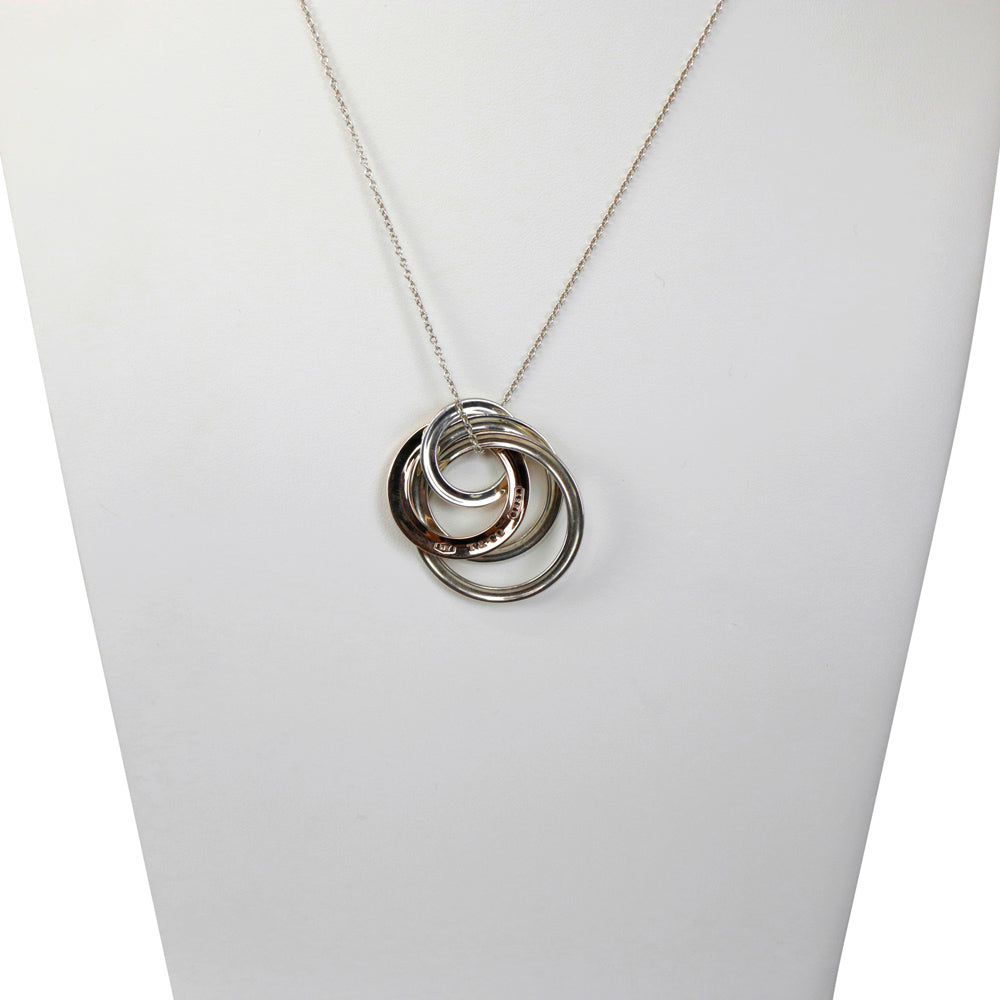 Tiffany & Co. Tiffany 1837 Interlocking Circles Pendant Necklace