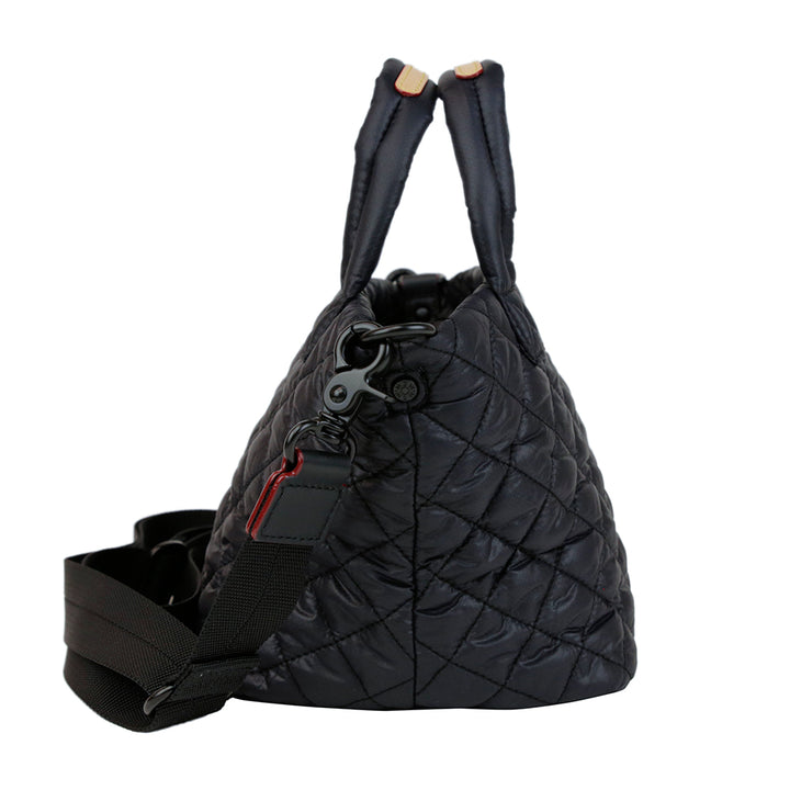 MZ Wallace Black Micro Sutton Tote Bag