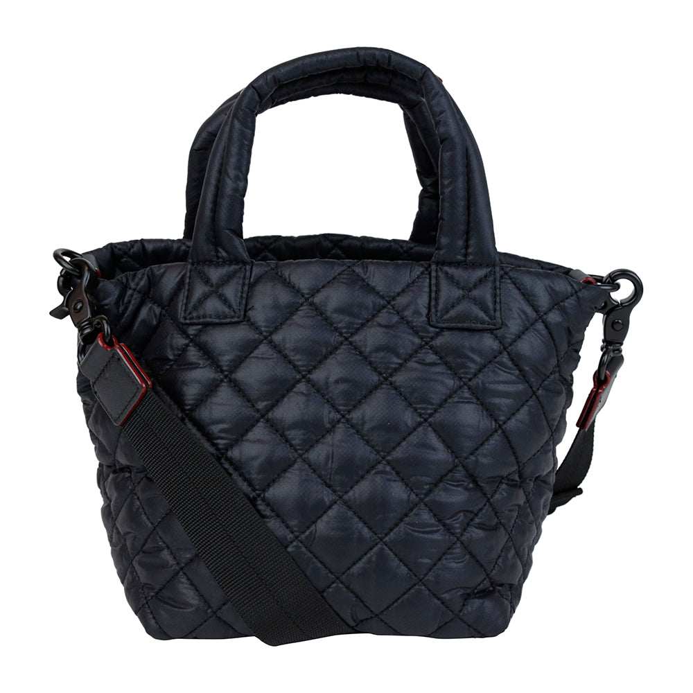 MZ Wallace Black Micro Sutton Tote Bag