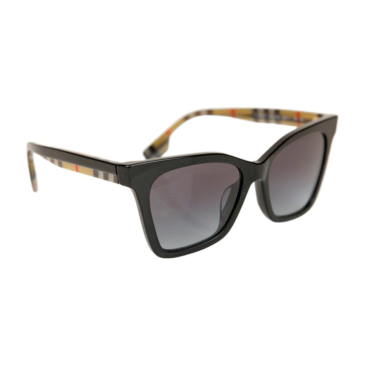 Burberry Black Wayfarer Nova Check Sunglasses