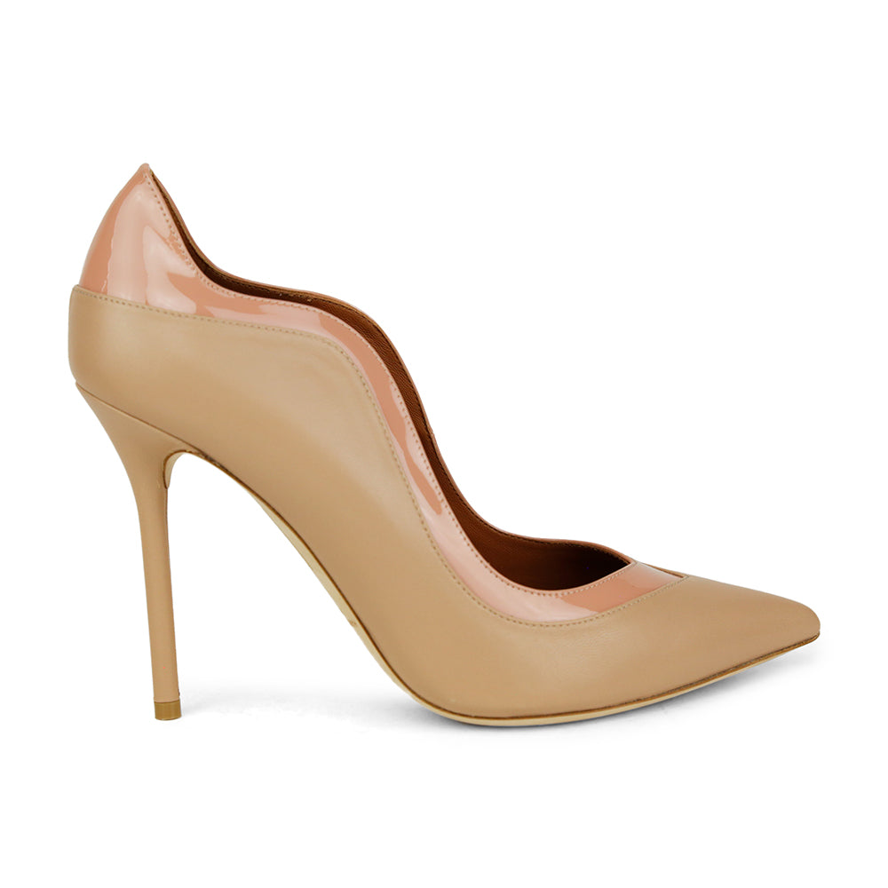 Malone Souliers Penelope Pink Leather Pumps