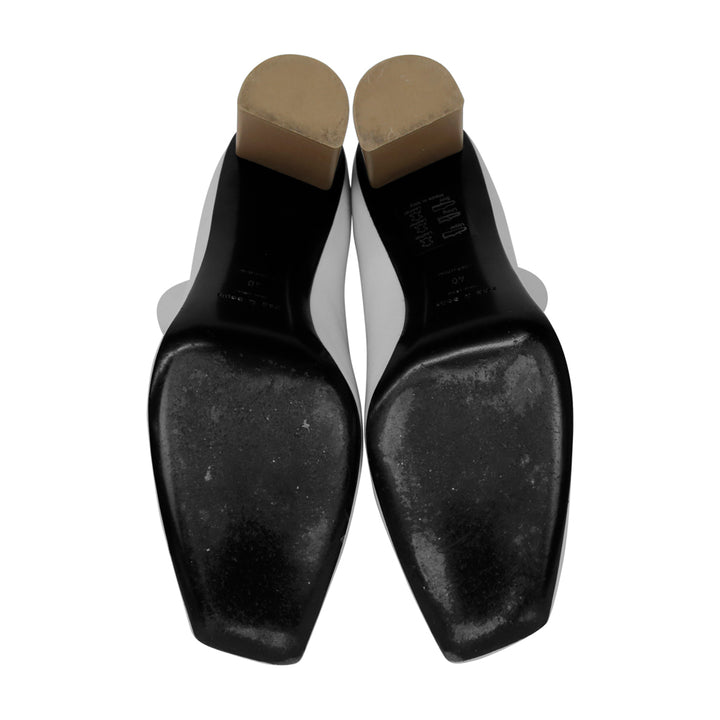 Rag & Bone White Leather Ankle Boots