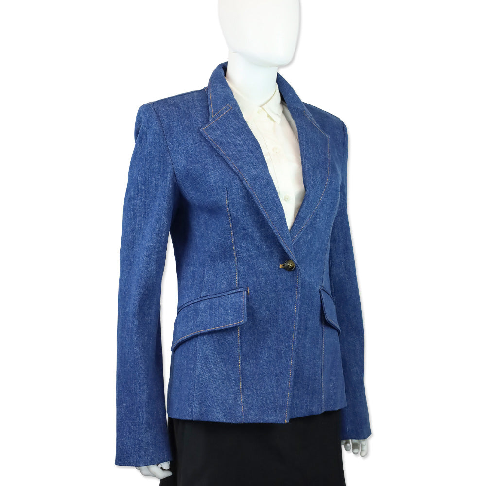 Paige Whitney Candace Stretch Denim Blazer