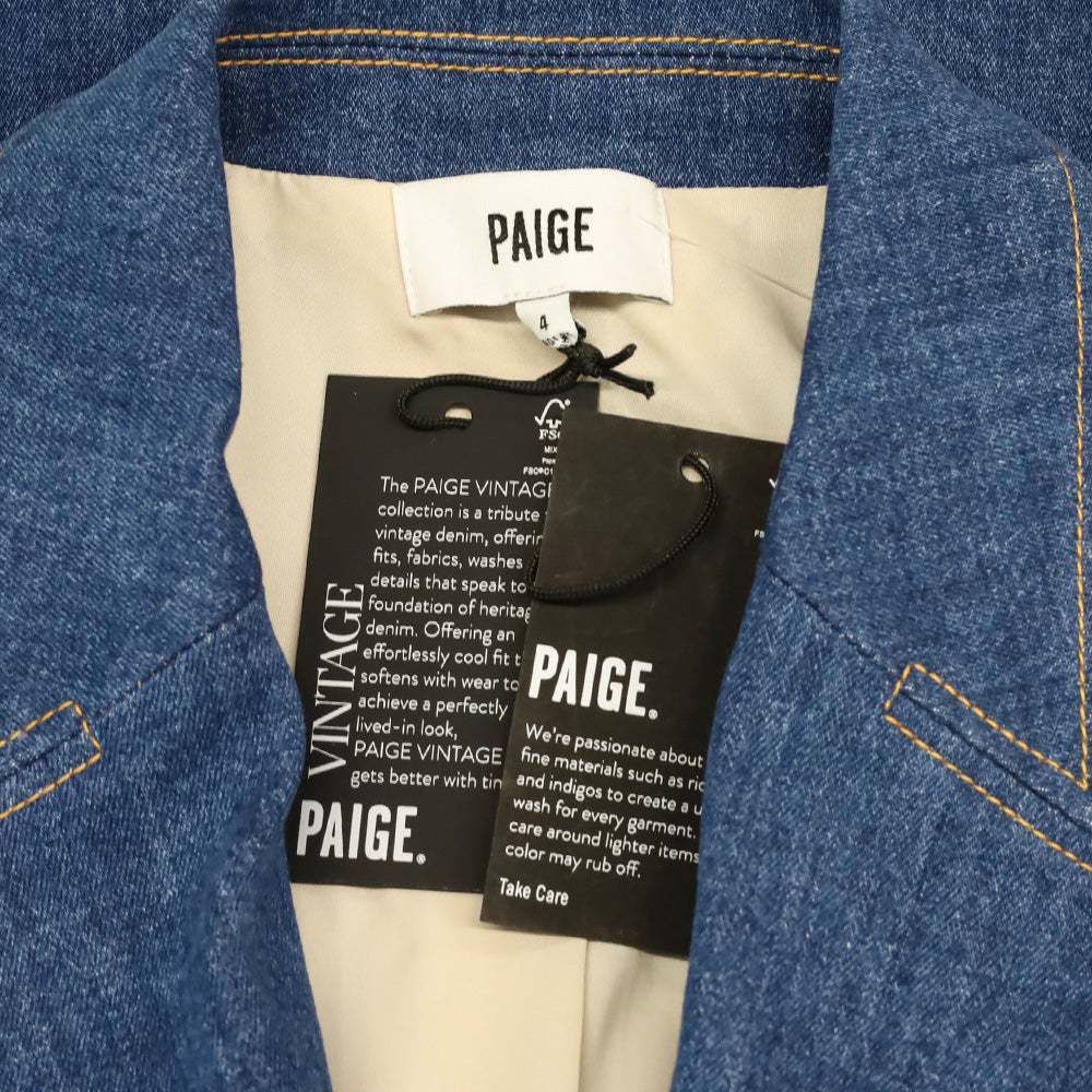 Paige Whitney Candace Stretch Denim Blazer