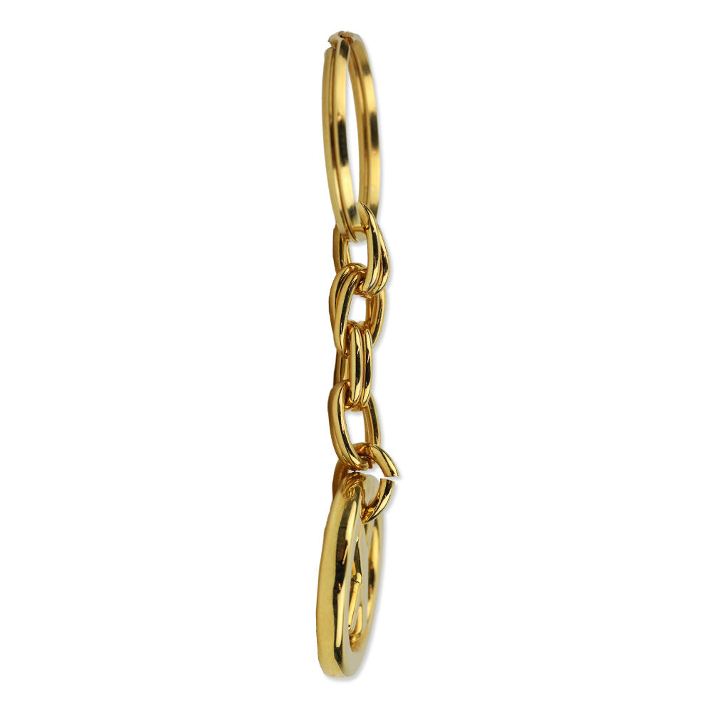 Paloma Picasso Gold Logo Key Chain