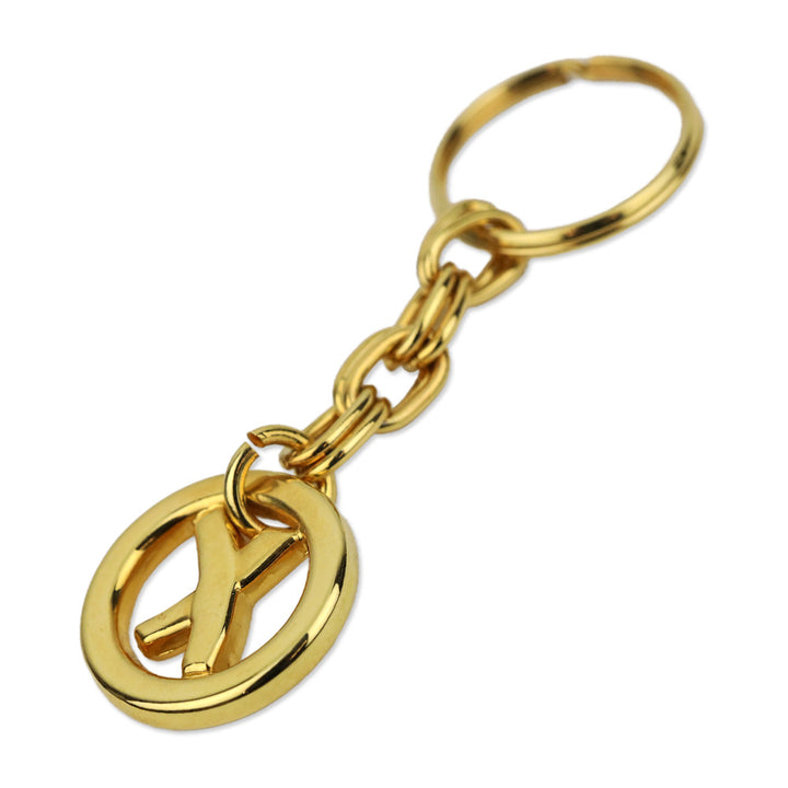 Paloma Picasso Gold Logo Key Chain