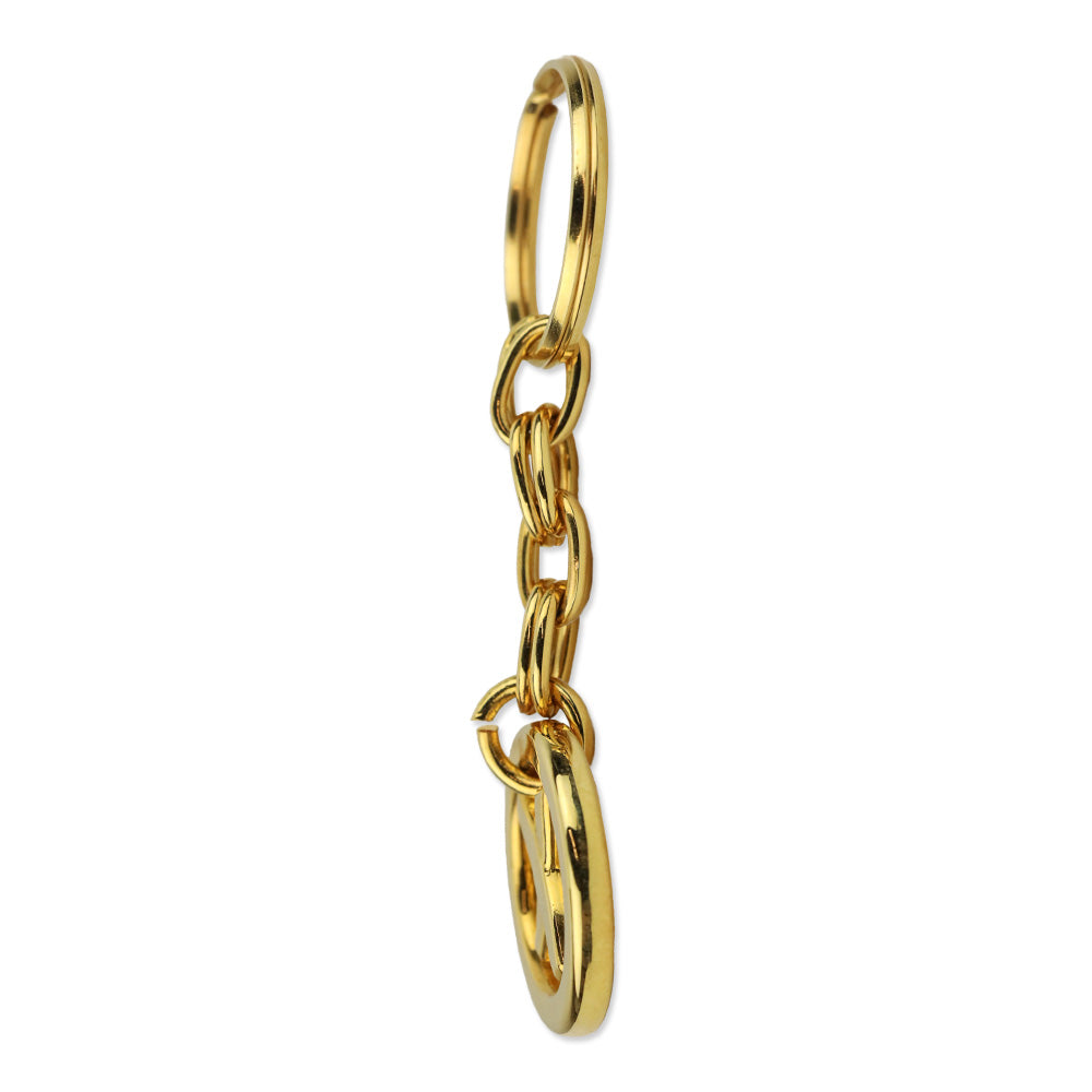 Paloma Picasso Gold Logo Key Chain