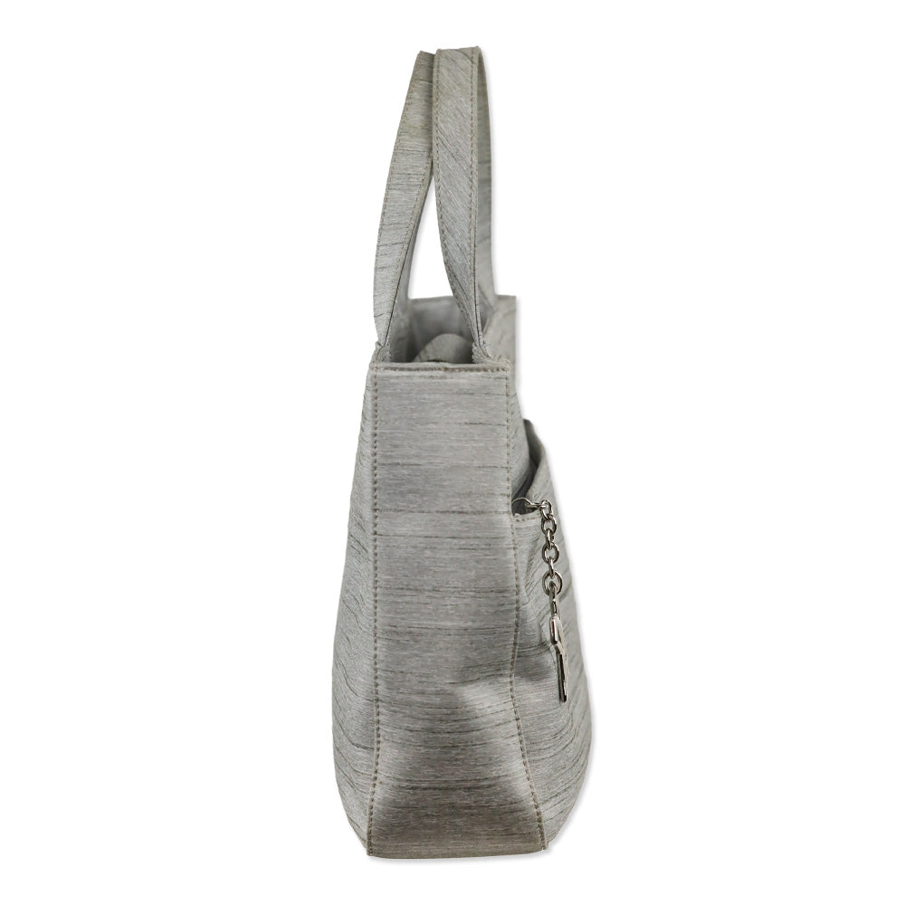 Paloma Picasso Heather Grey Nylon Tote