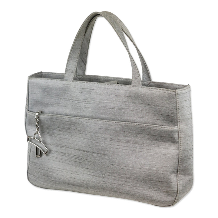 Paloma Picasso Heather Grey Nylon Tote