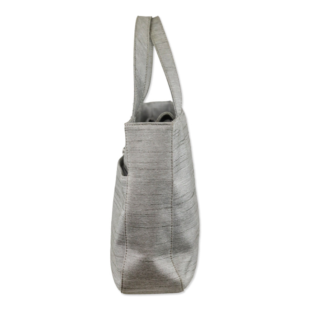 Paloma Picasso Heather Grey Nylon Tote