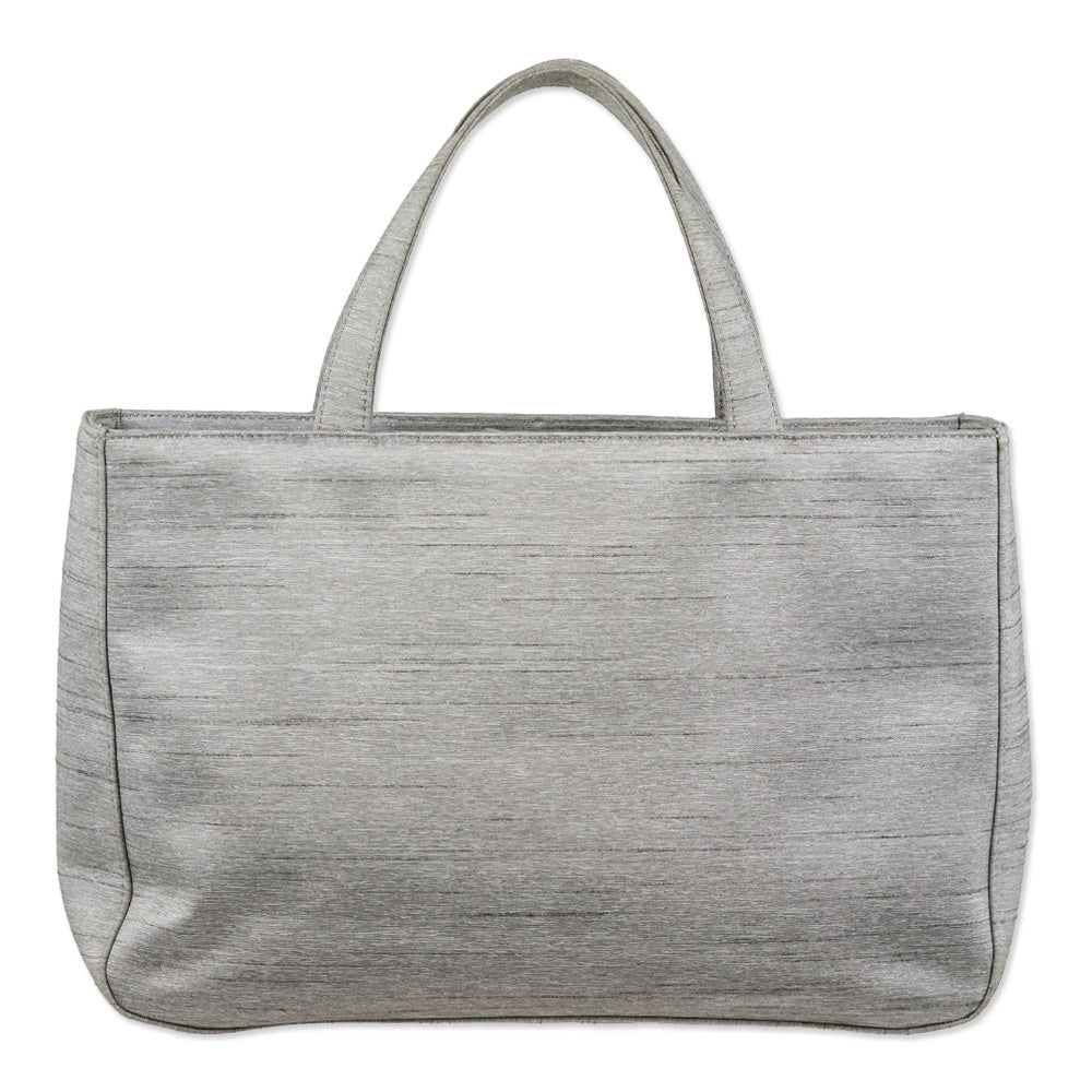 Paloma Picasso Heather Grey Nylon Tote