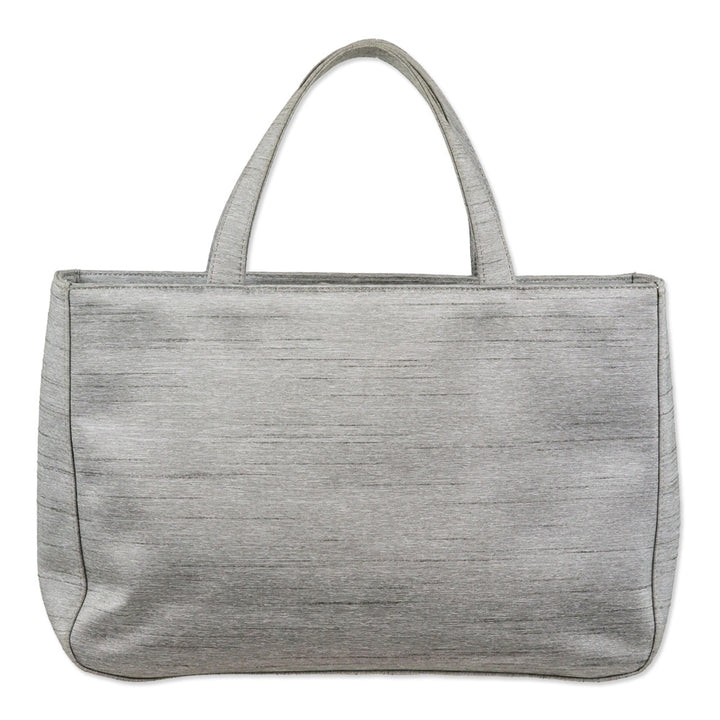 Paloma Picasso Heather Grey Nylon Tote