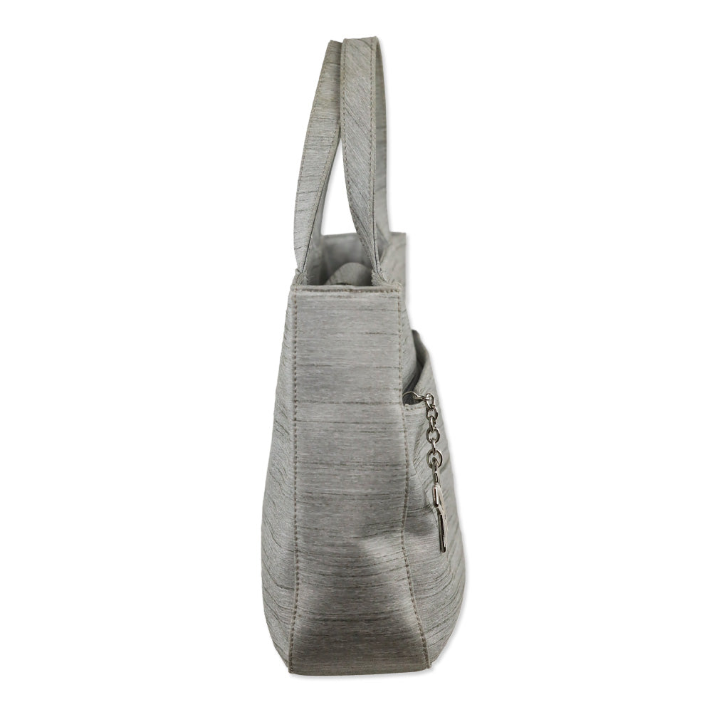 Paloma Picasso Heather Grey Nylon Tote