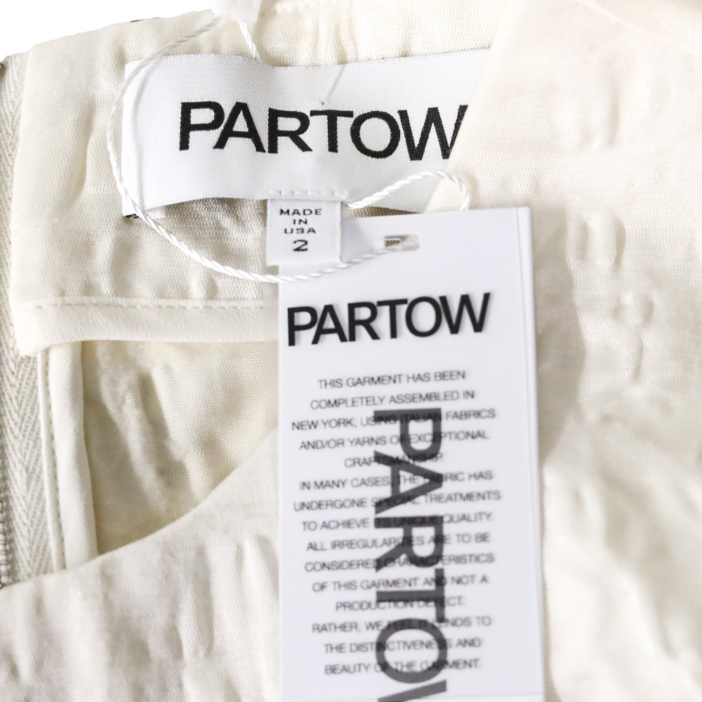 Partow Ivory Audrey Velvet Top