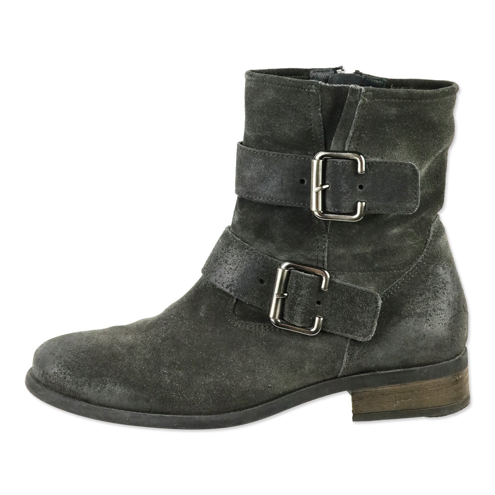 Paul Green Anthrazite Suede Carrie Boot