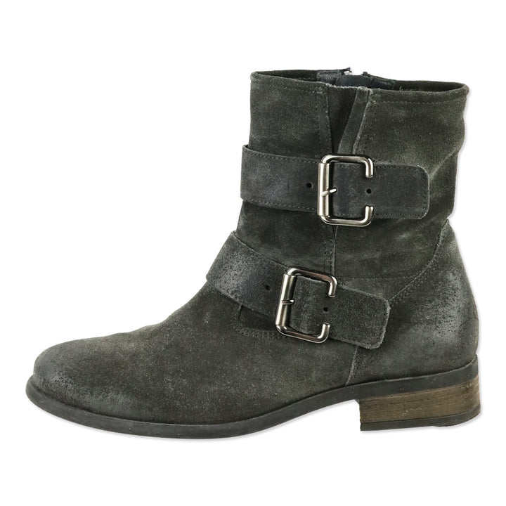 Paul Green Anthrazite Suede Carrie Boot