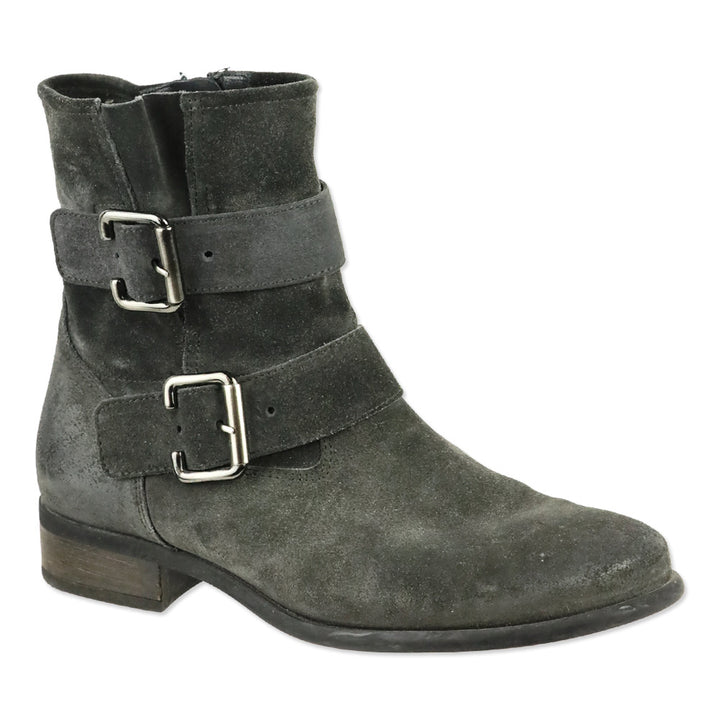 Paul Green Anthrazite Suede Carrie Boot