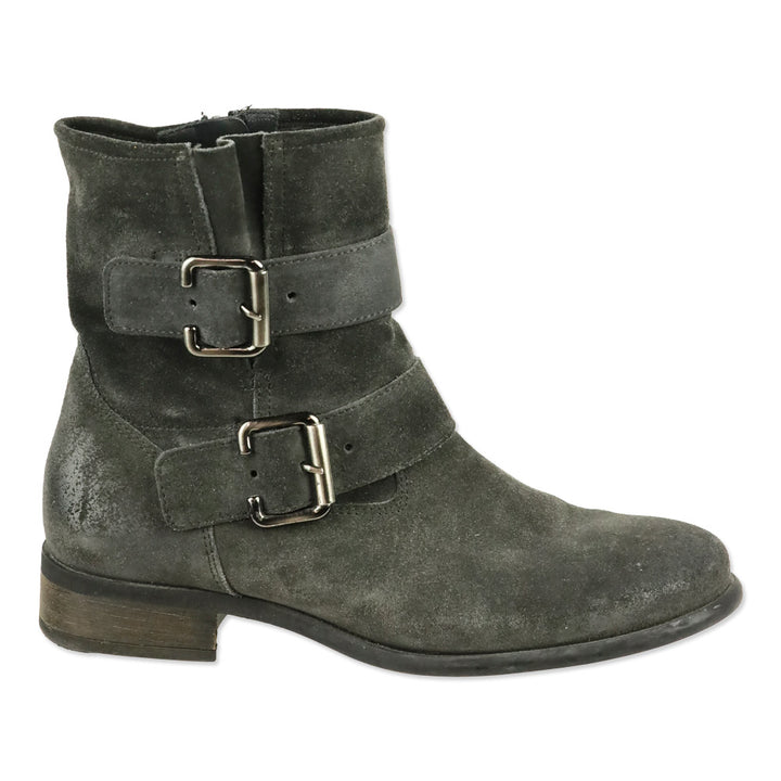 Paul Green Anthrazite Suede Carrie Boot