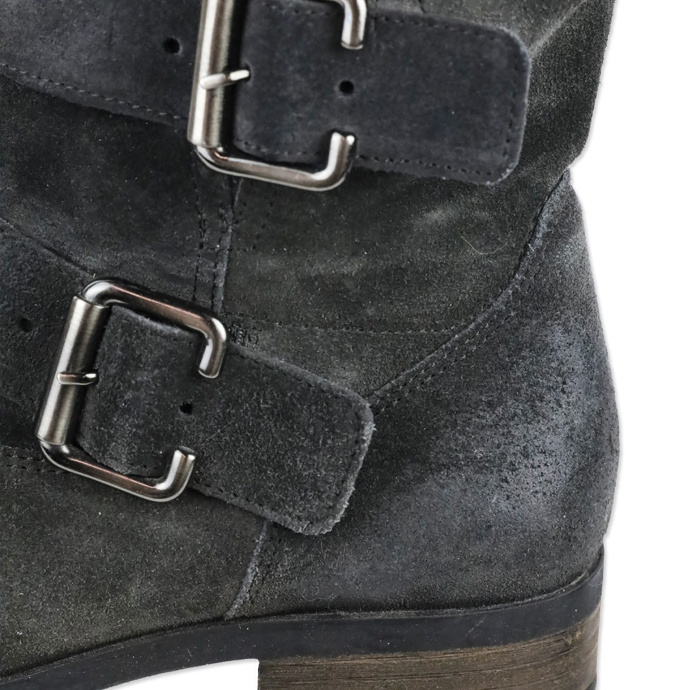 Paul Green Anthrazite Suede Carrie Boot