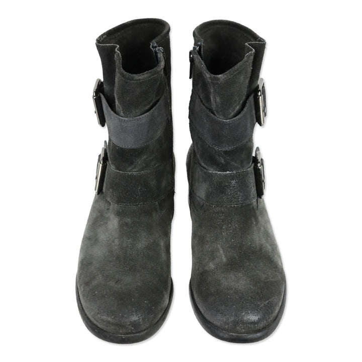 Paul Green Anthrazite Suede Carrie Boot