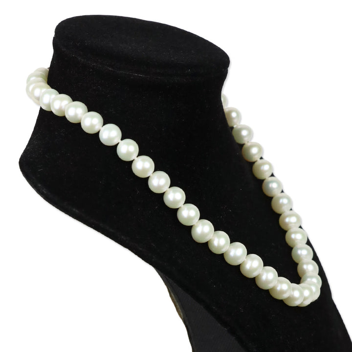 Pearl Paradise 8.5-9.0 mm AA+ White Freshwater Pearl Necklace