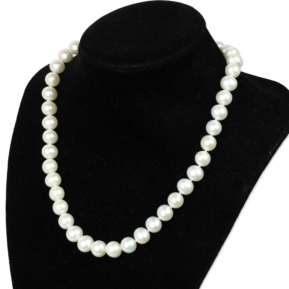 Pearl Paradise 8.5-9.0 mm AA+ White Freshwater Pearl Necklace